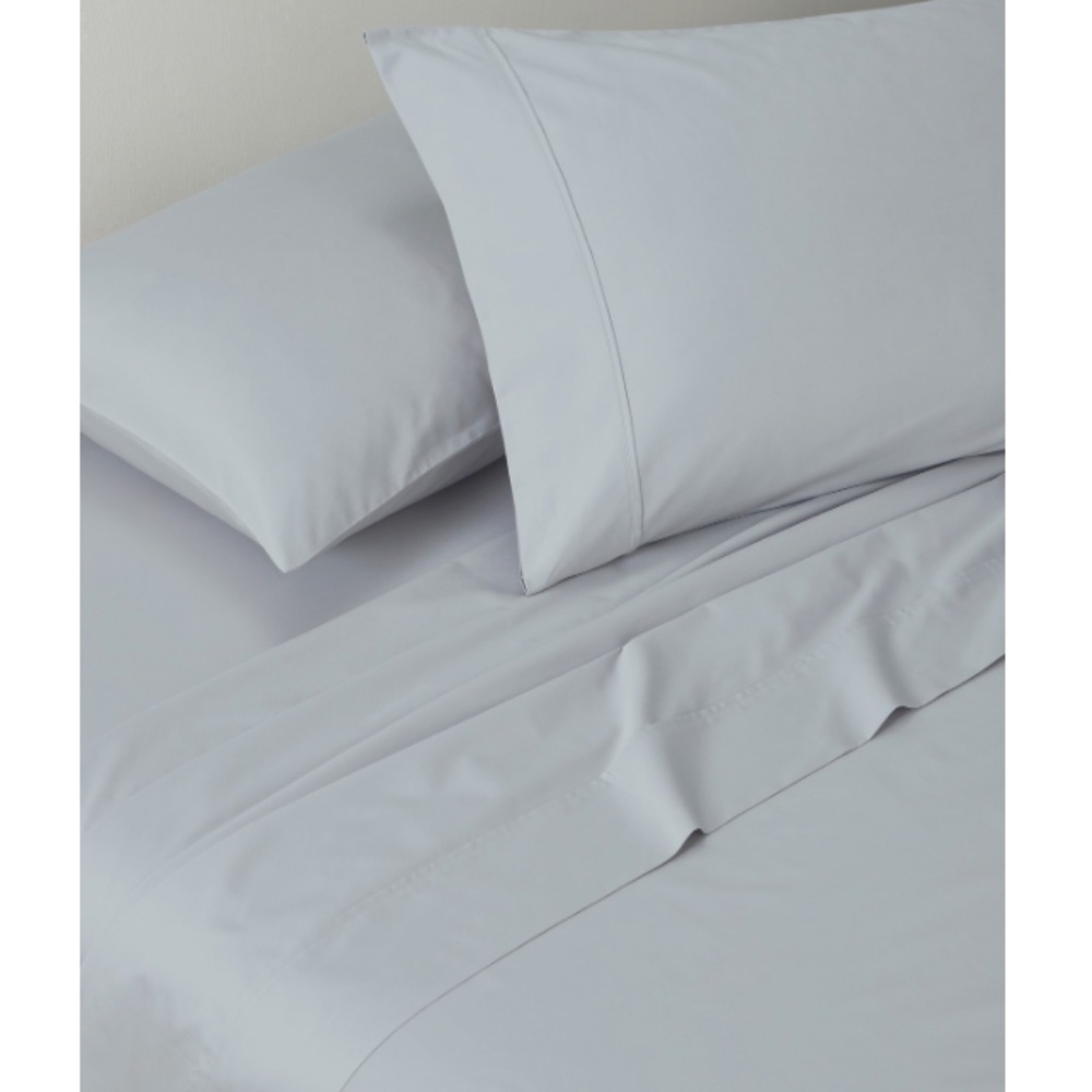 Everyday Home Trident 300 Thread Count 100% Cotton 4-Pc. Sheet Set, King - White - Picture 10 of 14